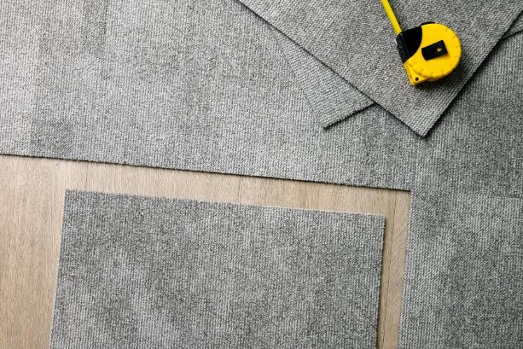 Professional carpet installation